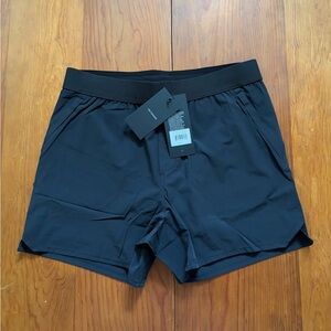 Ten Thousand Mens Tactical 5in Short Lined Military Fitnes Swimming Black Medium